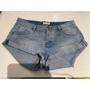One Teaspoon Bandits Denim Shorts Size 31